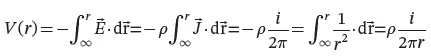 18 The groundpotential Vr features a hyperbolic distribution through the - фото 17