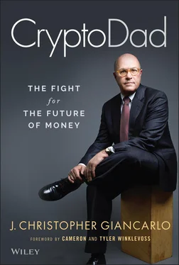 J. Christopher Giancarlo CryptoDad обложка книги