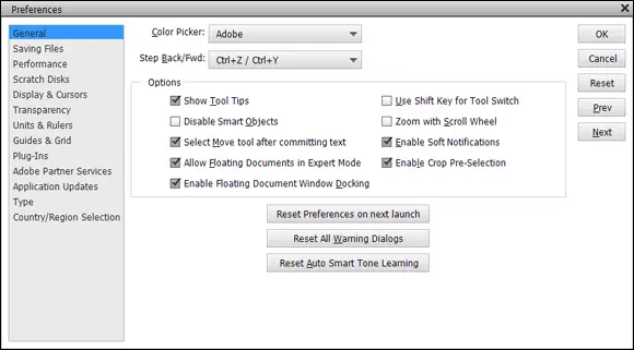 FIGURE 315The General pane in the Preferences dialog box In Figure 315 you - фото 74