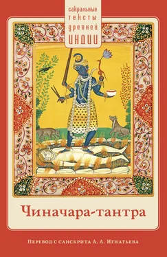 священный текст Чиначара-тантра обложка книги