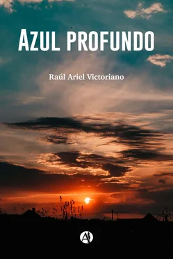Raúl Ariel Victoriano Azul profundo обложка книги