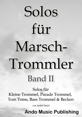 André Oettel Solos für Marschtrommler -Band 2 обложка книги