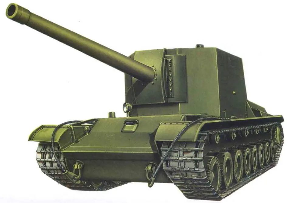 Самоходная установка T100Y Самоходная установка ИСУ152 338й гвардейский - фото 62