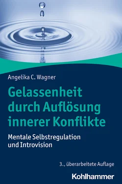 Angelika C. Wagner Gelassenheit durch Auflösung innerer Konflikte обложка книги