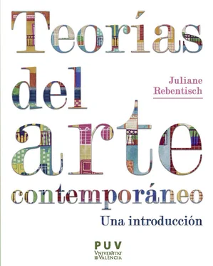 Juliane Rebentisch Teorías del arte contemporáneo обложка книги