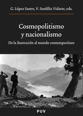 Autores Varios Cosmopolitismo y nacionalismo