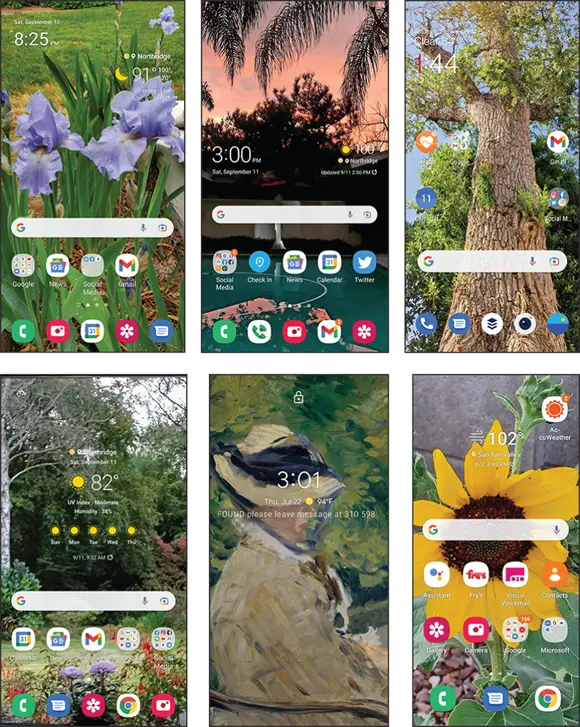 The Coauthors The coauthor phones ran the latest version of Android 11 They - фото 2