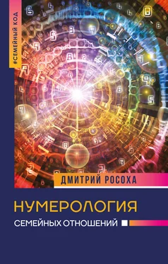 Дмитрий Росоха Нумерология семейных отношений обложка книги