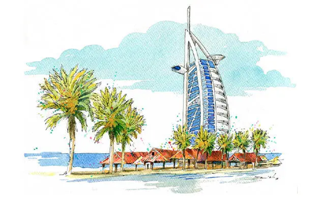 Dubai es la capital de los Emiratos Árabes del Golfo Pérsico y sede de la - фото 27