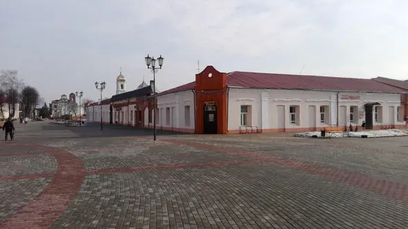 Торговые ряды начала XX века сегодняшнее состояние г Мстиславль ул - фото 29
