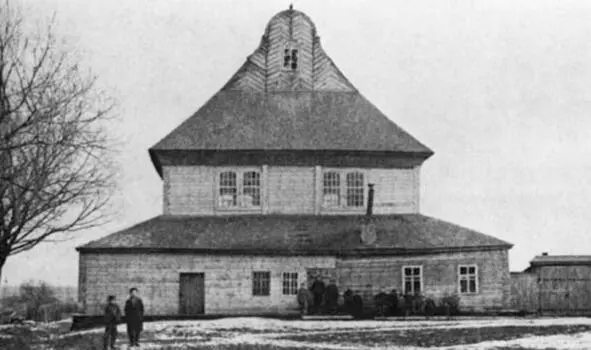 Деревянная синагога в Мстиславле Источник - фото 47