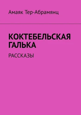 Амаяк Тер-Абрамянц Коктебельская галька. Рассказы обложка книги