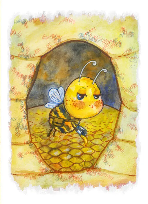 Для пчелы хранит глоток Очень вкусного нектара У тебя найдётся тара От - фото 2