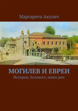 Маргарита Акулич Могилев и евреи. История, Холокост, наши дни обложка книги