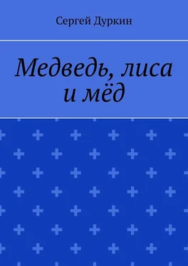 Сергей Дуркин Медведь, лиса и мёд обложка книги