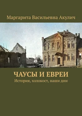 Маргарита Акулич Чаусы и евреи. История, холокост, наши дни обложка книги