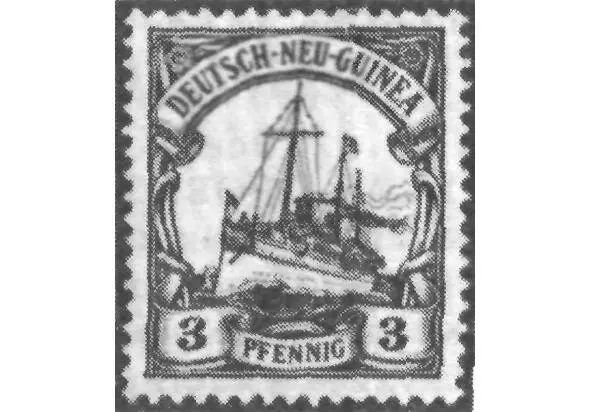 Briefmarke von DeutschNeuGuinea Почтовая марка Германской Новой Гвинеи - фото 4