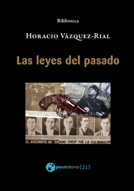 Horacio Vazquez-Rial Las leyes del pasado обложка книги