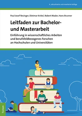 Hans Brunner Leitfaden zur Bachelor- und Masterarbeit обложка книги