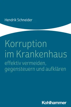 Hendrik Schneider Korruption im Krankenhaus - effektiv vermeiden, gegensteuern und aufklären обложка книги