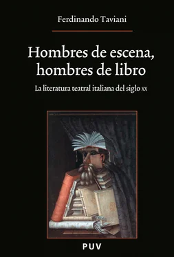 Ferdinando Taviani Hombres de escena, hombres de libro обложка книги