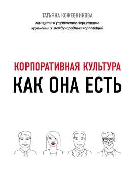 Татьяна Кожевникова Корпоративная культура обложка книги