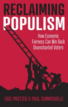 Eric Protzer Reclaiming Populism обложка книги