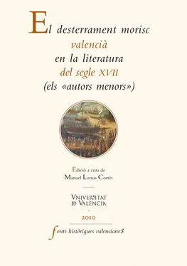 Autores Varios El desterrament morisc valencià en la literatura del segle XVII