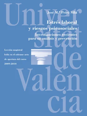 José María Peiró Silla Estrés laboral y riesgos psicosociales обложка книги