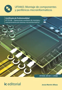 Jesús Martín Alloza Montaje de componentes y periféricos microinformáticos. IFCT0108 обложка книги