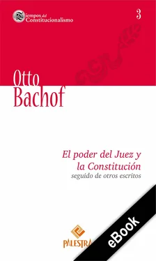 Otto Bachof El poder del Juez y la Constitución seguido de otros escritos обложка книги