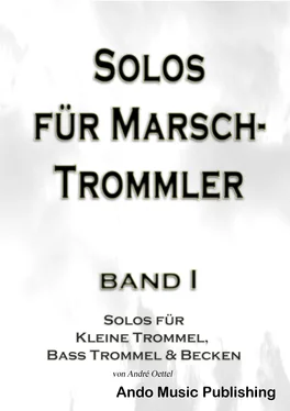 André Oettel Solos für Marschtrommler - Band 1 обложка книги