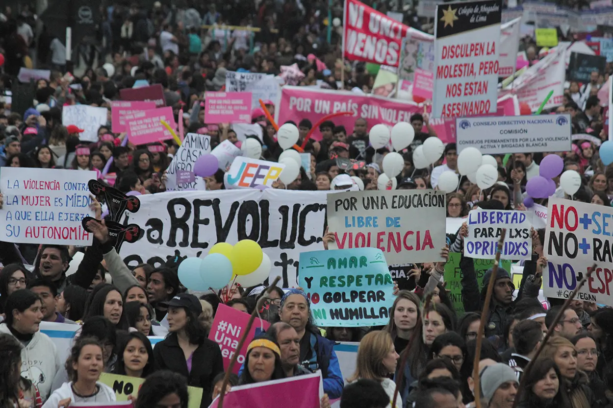 Figure 22 NiUnaMenos March in Lima Peru 2016 This march in Lima - фото 3