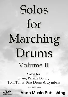 André Oettel Solos for Marching Drums - Volume 2 обложка книги