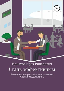 Ирек Идиятов Стань эффективным обложка книги