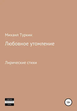Михаил Туркин Любовное утомление обложка книги