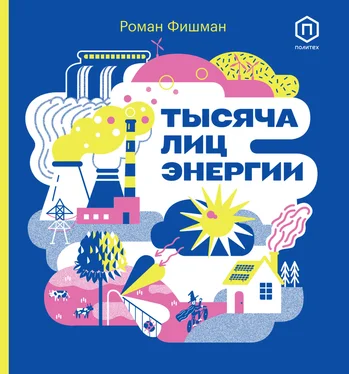 Роман Фишман Тысяча лиц энергии обложка книги