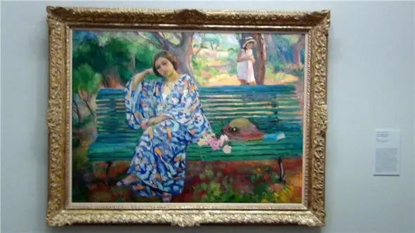 Henri Lebasque На зеленой скамье Вот эта картина мне очень понравилась - фото 44