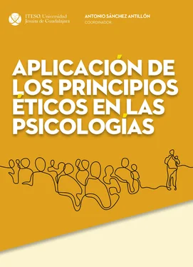 Antonio Sánchez Antillón Aplicación de los principios éticos en las psicologías обложка книги