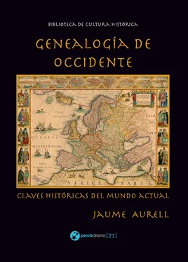 Jaume Aurell Genealogía de Occidente обложка книги