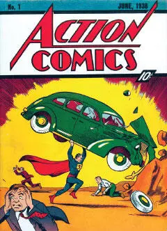 Первое появление Супермена в стартовом номере Action Comics Возможно это - фото 16