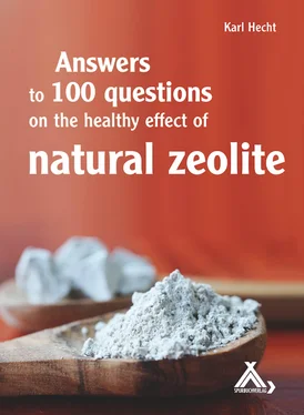 Karl Hecht Answers to 100 questions on the healthy effect of natural zeolite обложка книги