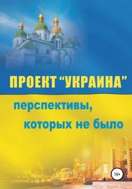 Сергей Сакадынский Проект «Украина». Перспективы, которых не было обложка книги