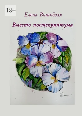 Елена Вишнёвая Вместо постскриптума обложка книги