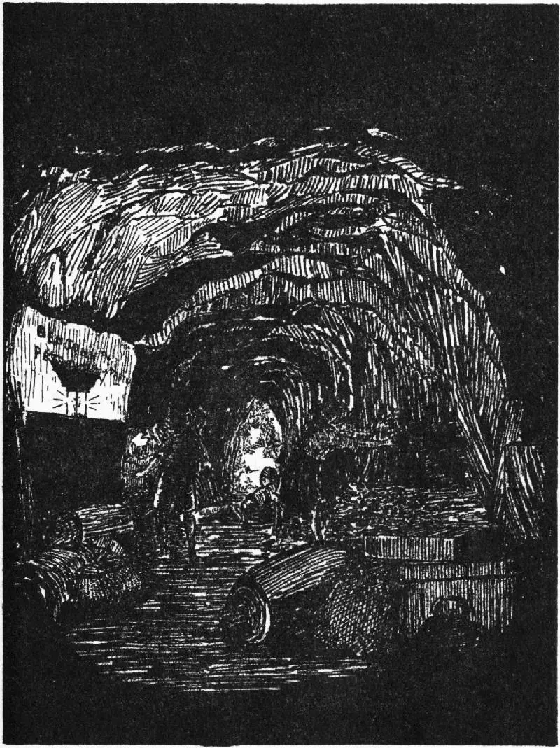 IN PETER DUCKS CAVE In the cave a candlelantern had been lit and was standing - фото 95