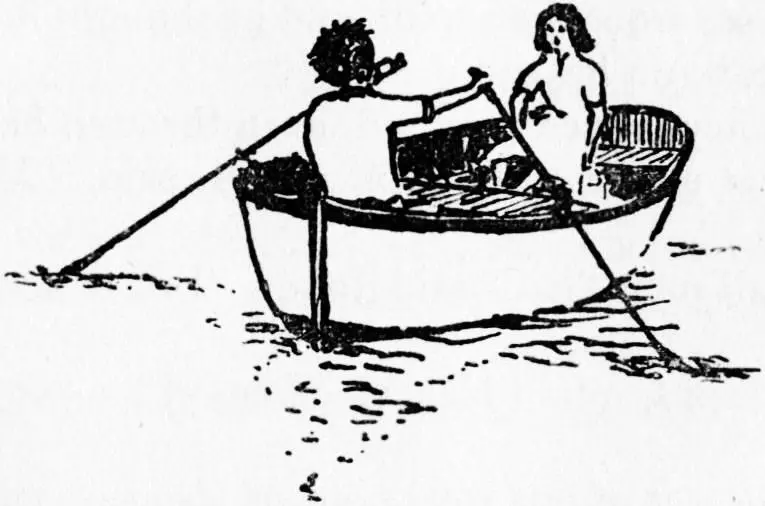 Chapter XXV Captain Flint Gets the Black Spot Table of Contents The houseboat - фото 40