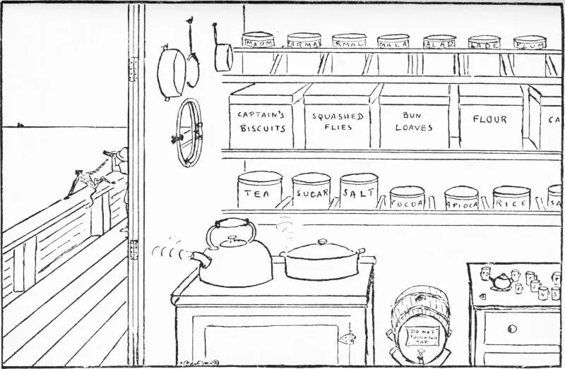 THE COOKS GALLEY But when John and Roger had dressed and cleaned their teeth - фото 161