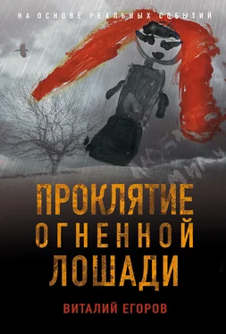 Виталий Егоров Проклятие Огненной Лошади обложка книги