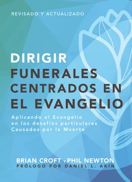 Brian Croft Dirigir funerales centrados en el evangelio обложка книги