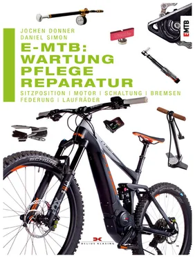 Jochen Donner E-MTB: Wartung, Pflege & Reparatur обложка книги